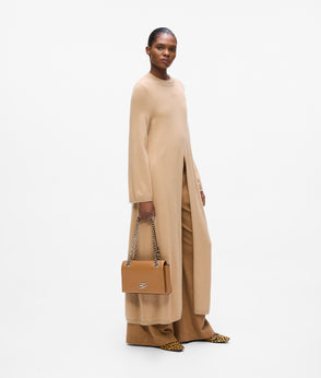 KarlLagerfeld Kcircle Small Studded Tote Bag Black