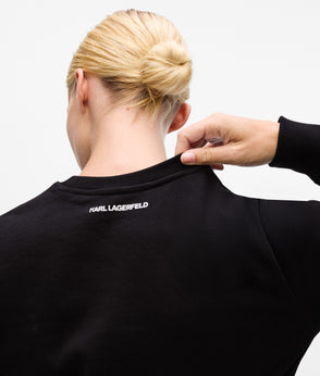 KarlLagerfeld Rue St-Guillaume Medium Tote Bag Black