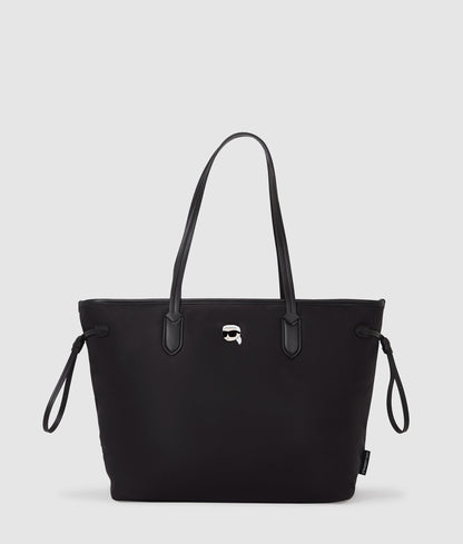 KarlLagerfeld Ikon Nylon Tote Bag Black