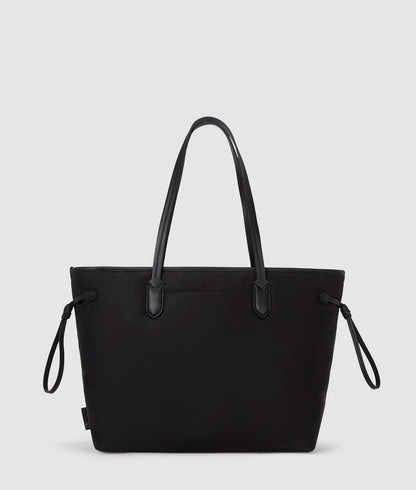 KarlLagerfeld Ikon Nylon Tote Bag Black
