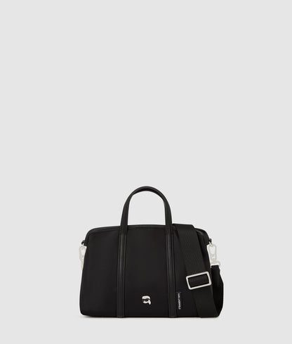KarlLagerfeld Ikon Nylon Small Tote Bag Black