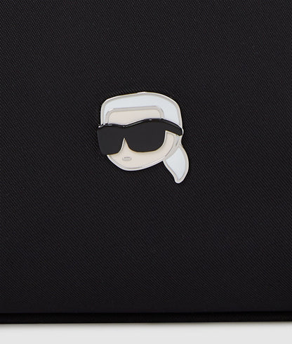 KarlLagerfeld Ikon Nylon Small Tote Bag Black