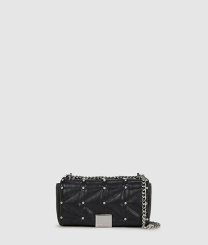 KarlLagerfeld Kkuilt Small Crossbody Bag Black-Nickel
