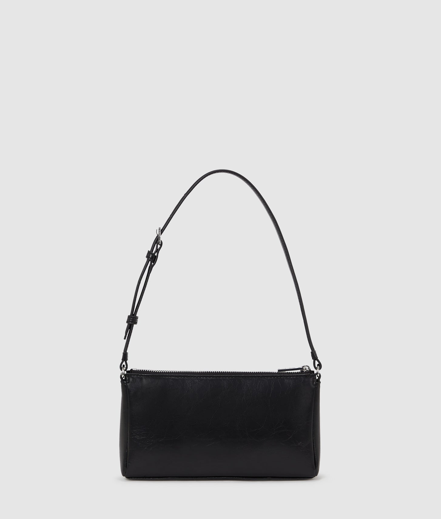 KarlLagerfeld Kkuilt Small Shoulder Bag Black-Nickel