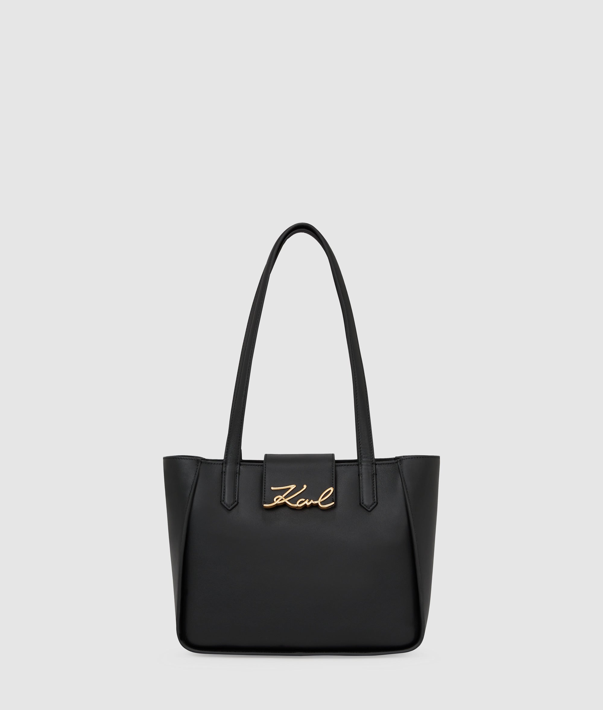 KarlLagerfeld Ksignature Small Tote Bag Black/Gold
