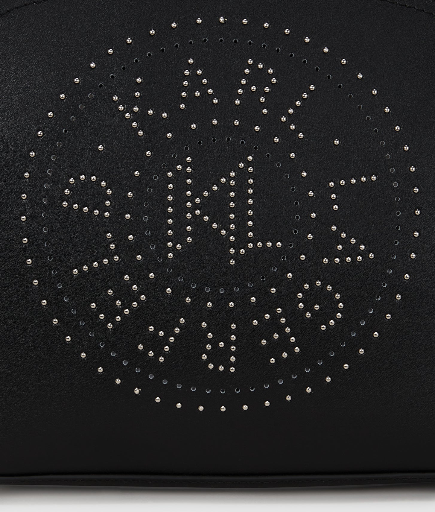 KarlLagerfeld Kcircle Small Studded Tote Bag Black