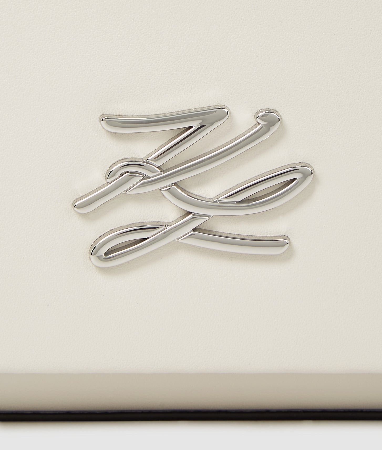 KarlLagerfeld Kautograph Shoulder Bag Cement