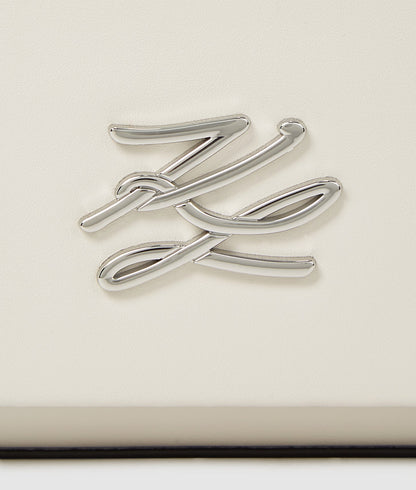 KarlLagerfeld Kautograph Shoulder Bag Cement