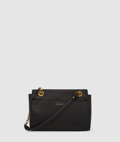 KarlLagerfeld Kautograph Shoulder Bag Black/Gold