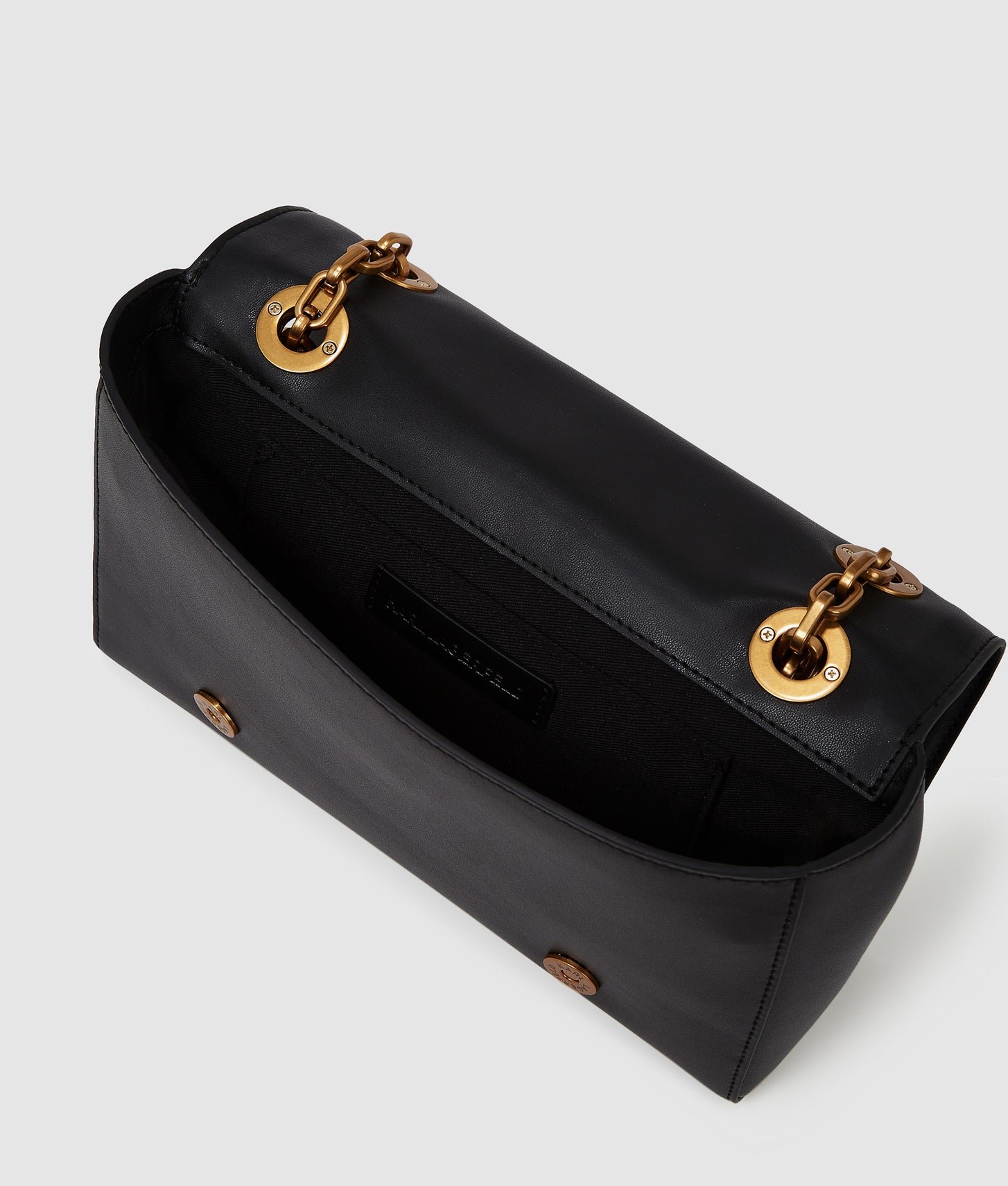 KarlLagerfeld Kautograph Shoulder Bag Black/Gold