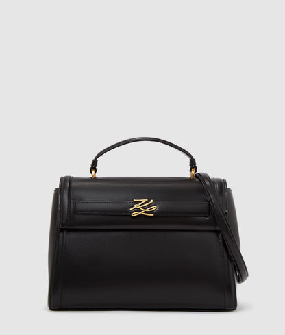 KarlLagerfeld Kautograph Top Handle Bag Black/Gold