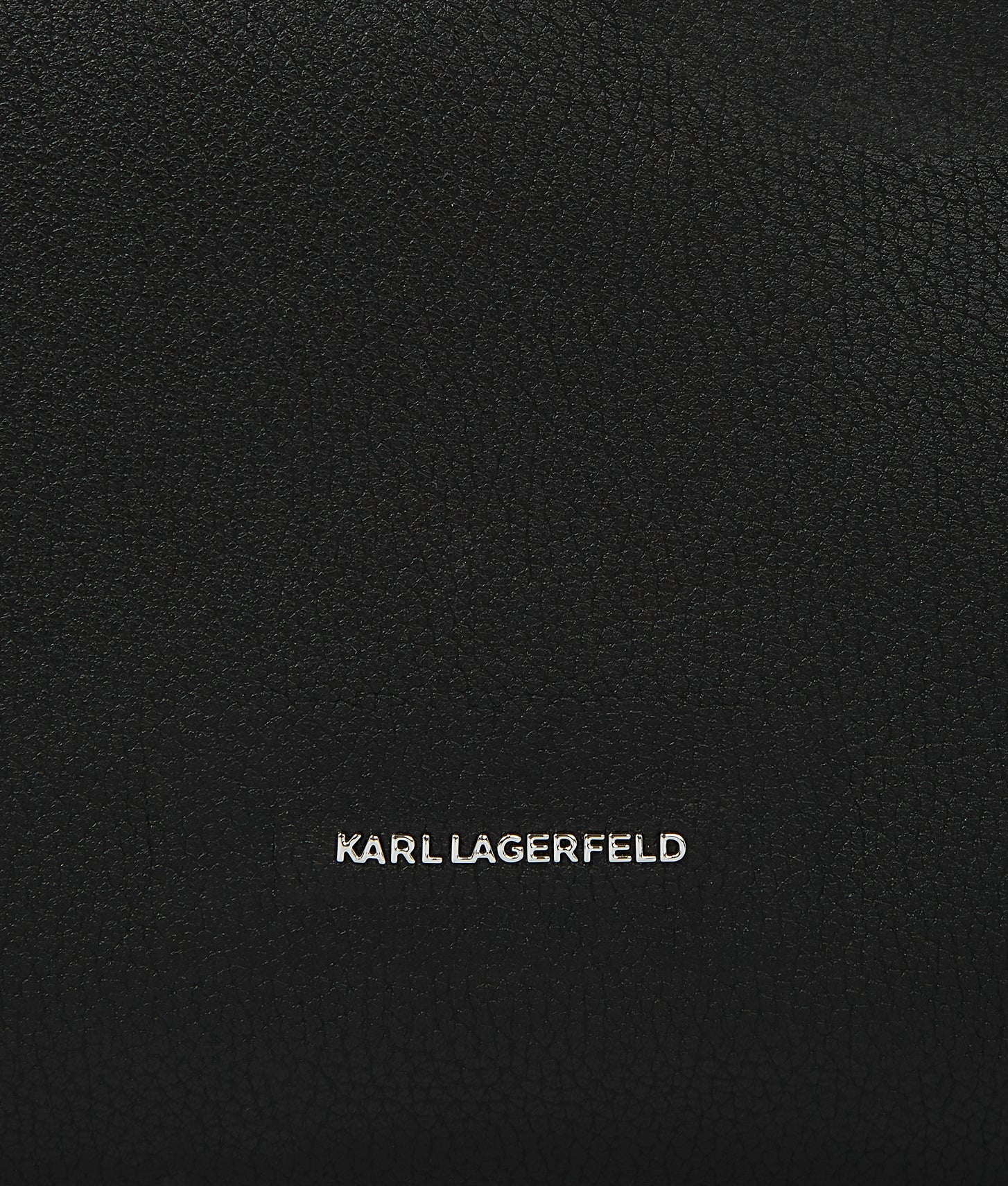 KarlLagerfeld Krocky Marais Hobo Bag Black-Nickel