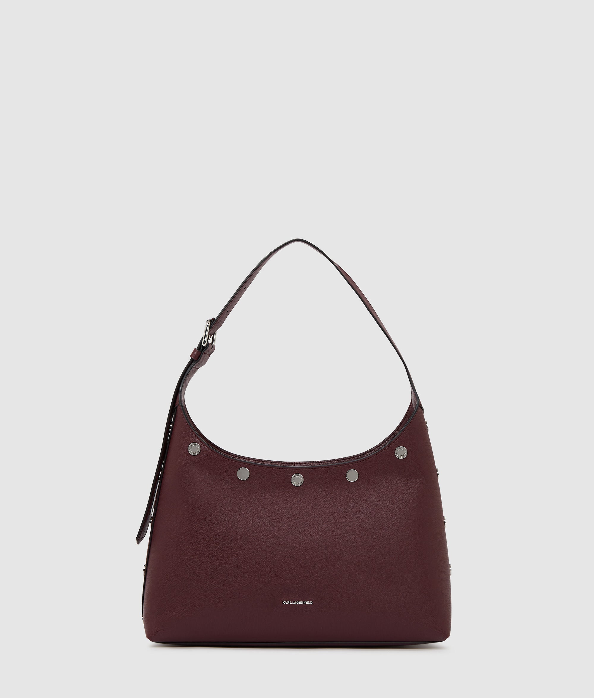 KarlLagerfeld Krocky Marais Hobo Bag Windsor Wine