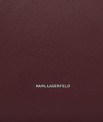 KarlLagerfeld Krocky Marais Hobo Bag Windsor Wine