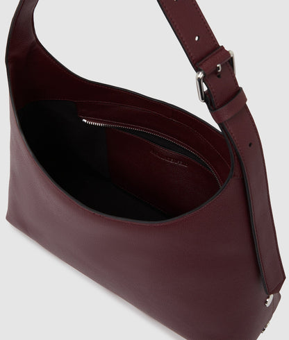 KarlLagerfeld Krocky Marais Hobo Bag Windsor Wine
