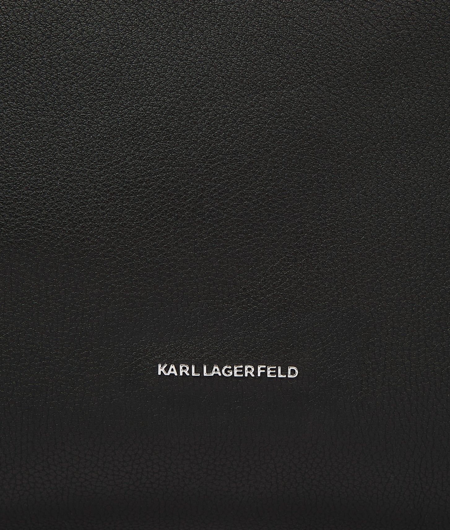 KarlLagerfeld Krocky Marais Medium Tote Bag Black-Nickel