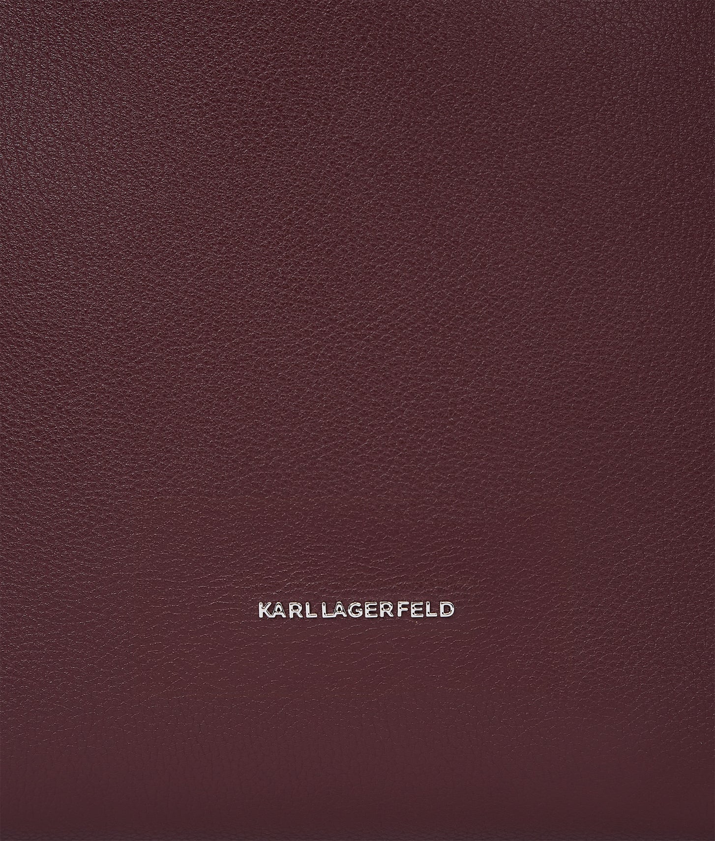 KarlLagerfeld Krocky Marais Medium Tote Bag Windsor Wine