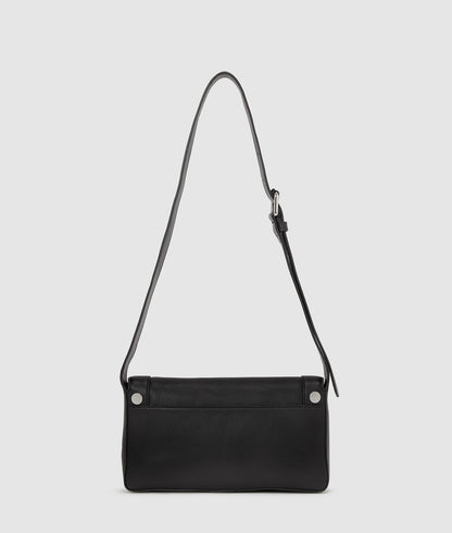 KarlLagerfeld Krocky Marais Shoulder Bag Black-Nickel