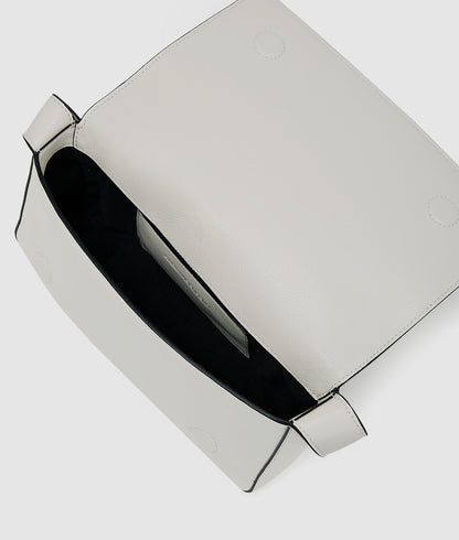 KarlLagerfeld Krocky Marais Shoulder Bag Cement