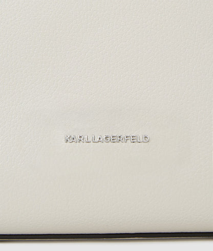 KarlLagerfeld Krocky Marais Small Tote Bag Cement