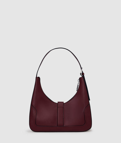 KarlLagerfeld Western Shoulder Bag Zinfandel