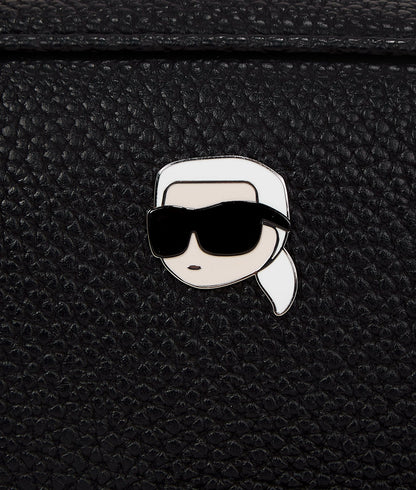 KarlLagerfeld Ikon Pebble Camera Bag Black