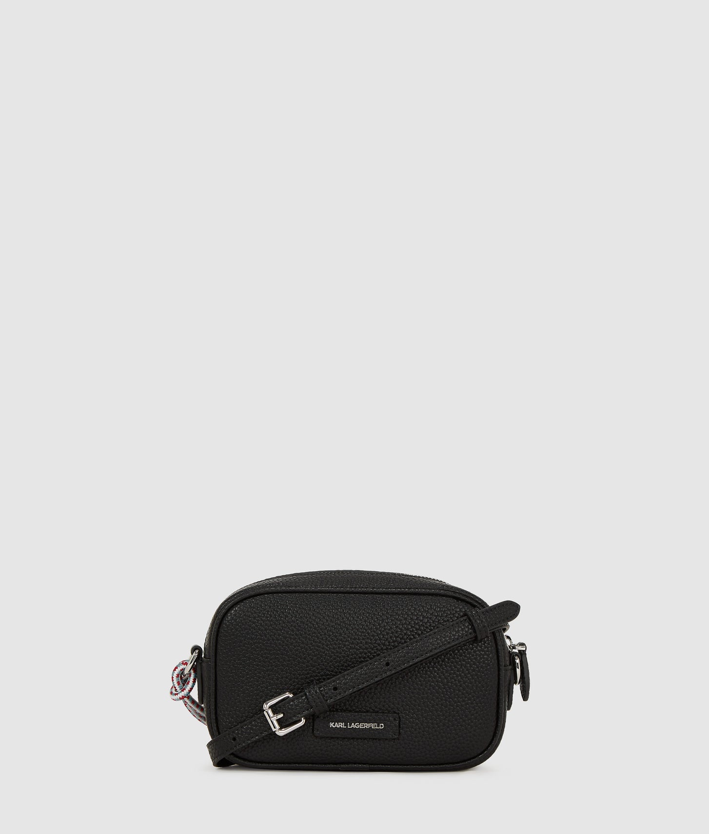 KarlLagerfeld Ikon Pebble Camera Bag Black