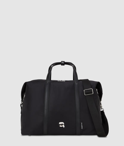 KarlLagerfeld Ikon Weekender Bag Black