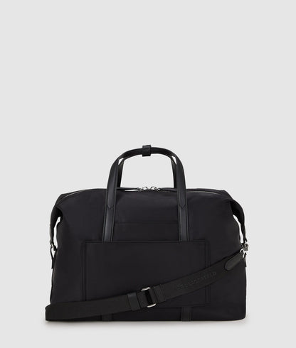 KarlLagerfeld Ikon Weekender Bag Black