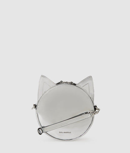 KarlLagerfeld Choupette Crossbody Bag Silver