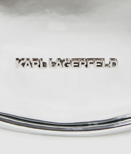 KarlLagerfeld Choupette Crossbody Bag Silver