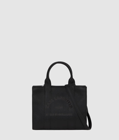 KarlLagerfeld Rue St-Guillaume Mini Tote Bag Black