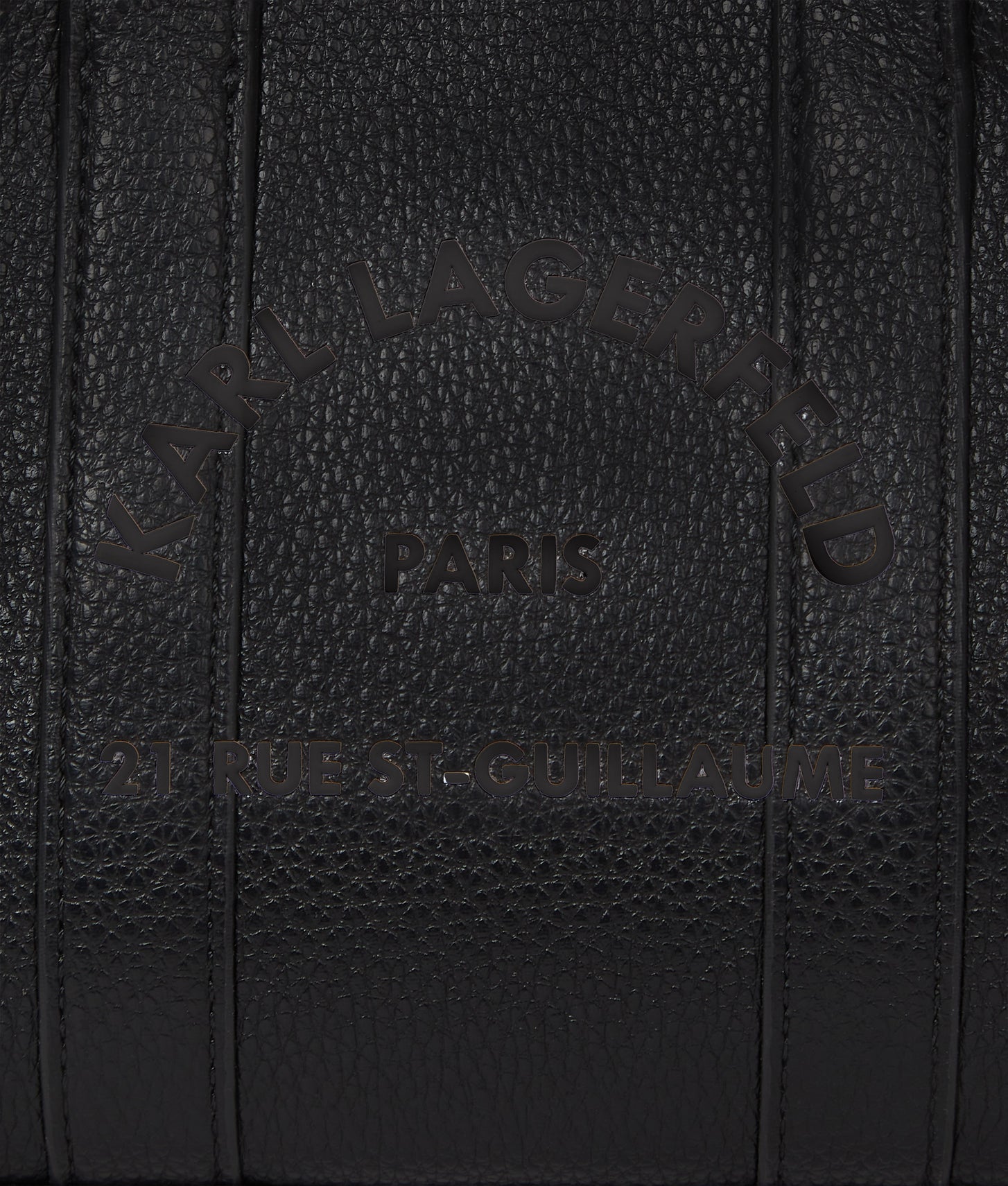 KarlLagerfeld Rue St-Guillaume Mini Tote Bag Black