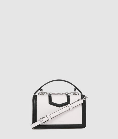 KarlLagerfeld Knova Small Crossbody Bag White/Black