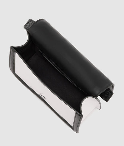 KarlLagerfeld Knova Small Crossbody Bag White/Black