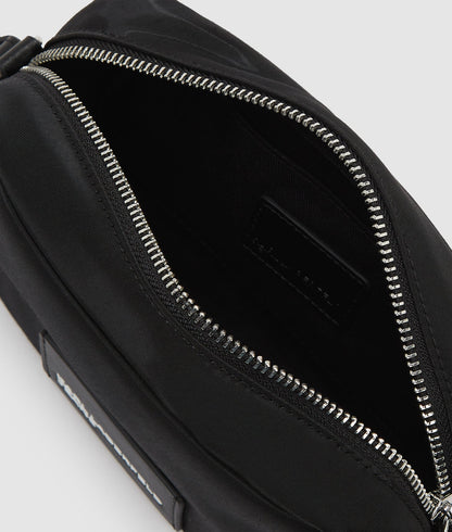KarlLagerfeld Glossy Nylon Camera Bag Black