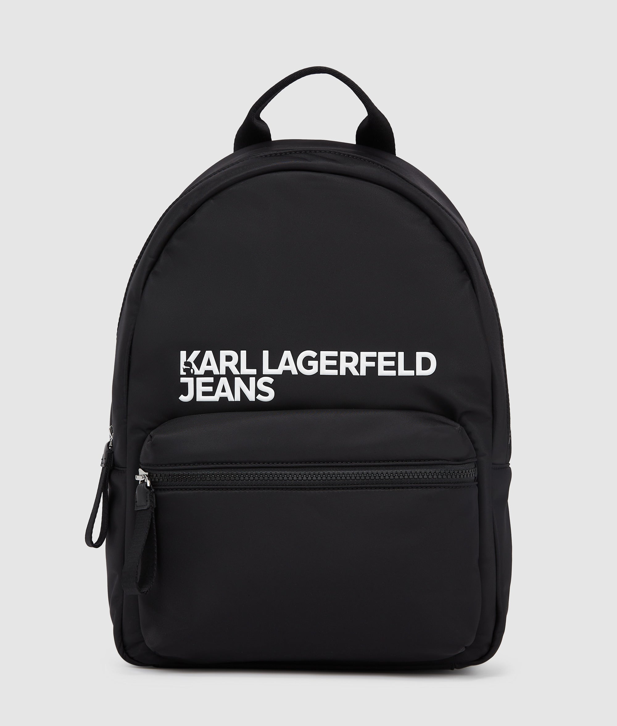 KarlLagerfeld Logo Nylon Backpack Black
