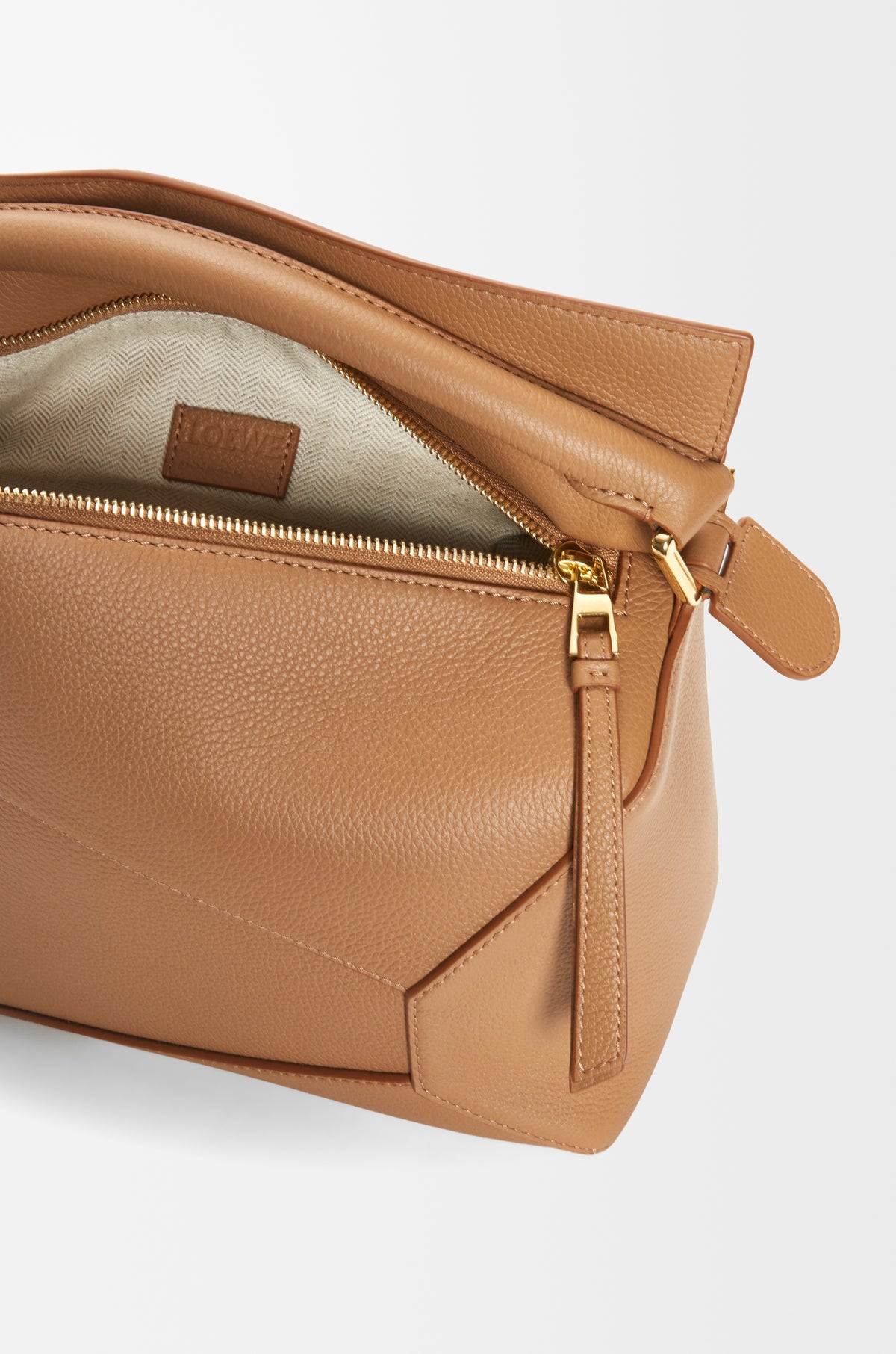 Loewe Medium Puzzle Edge bag in soft grained calfskin
