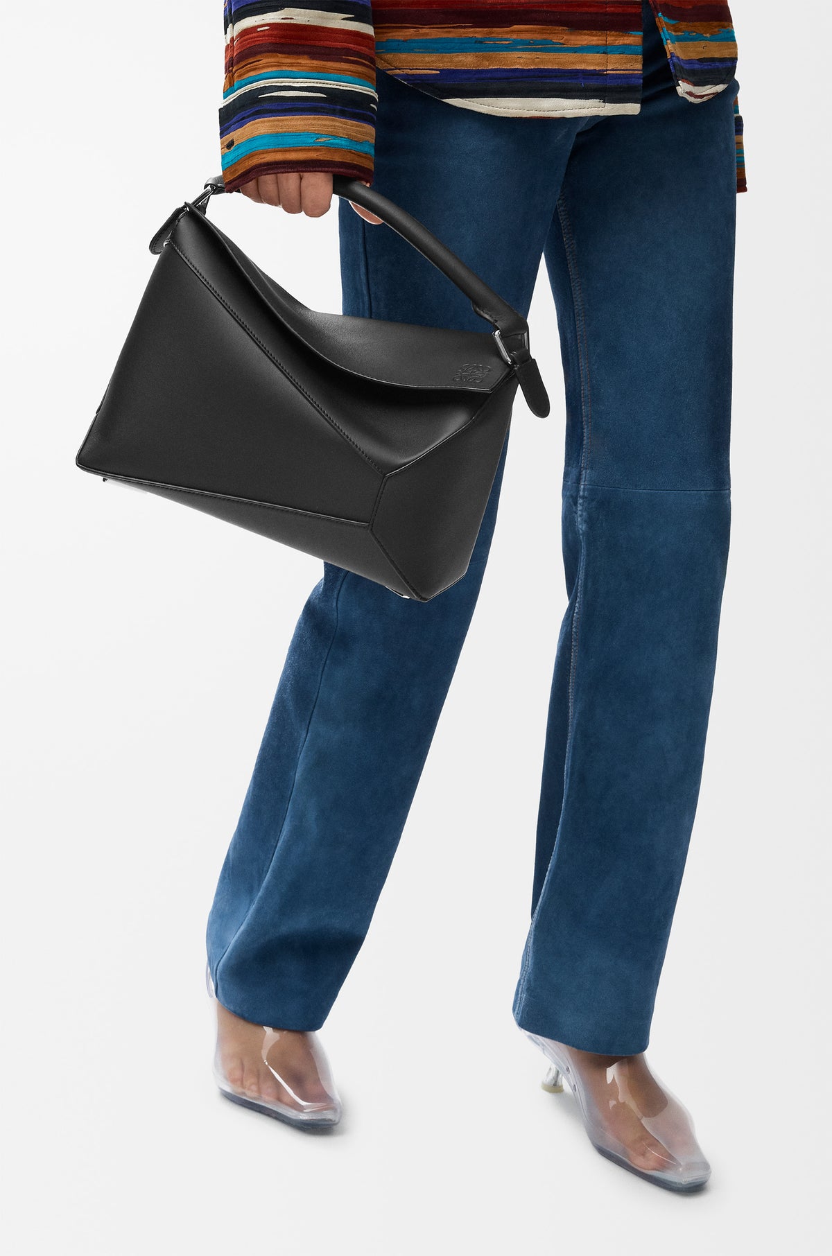 Loewe Medium Puzzle Edge bag in classic calfskin