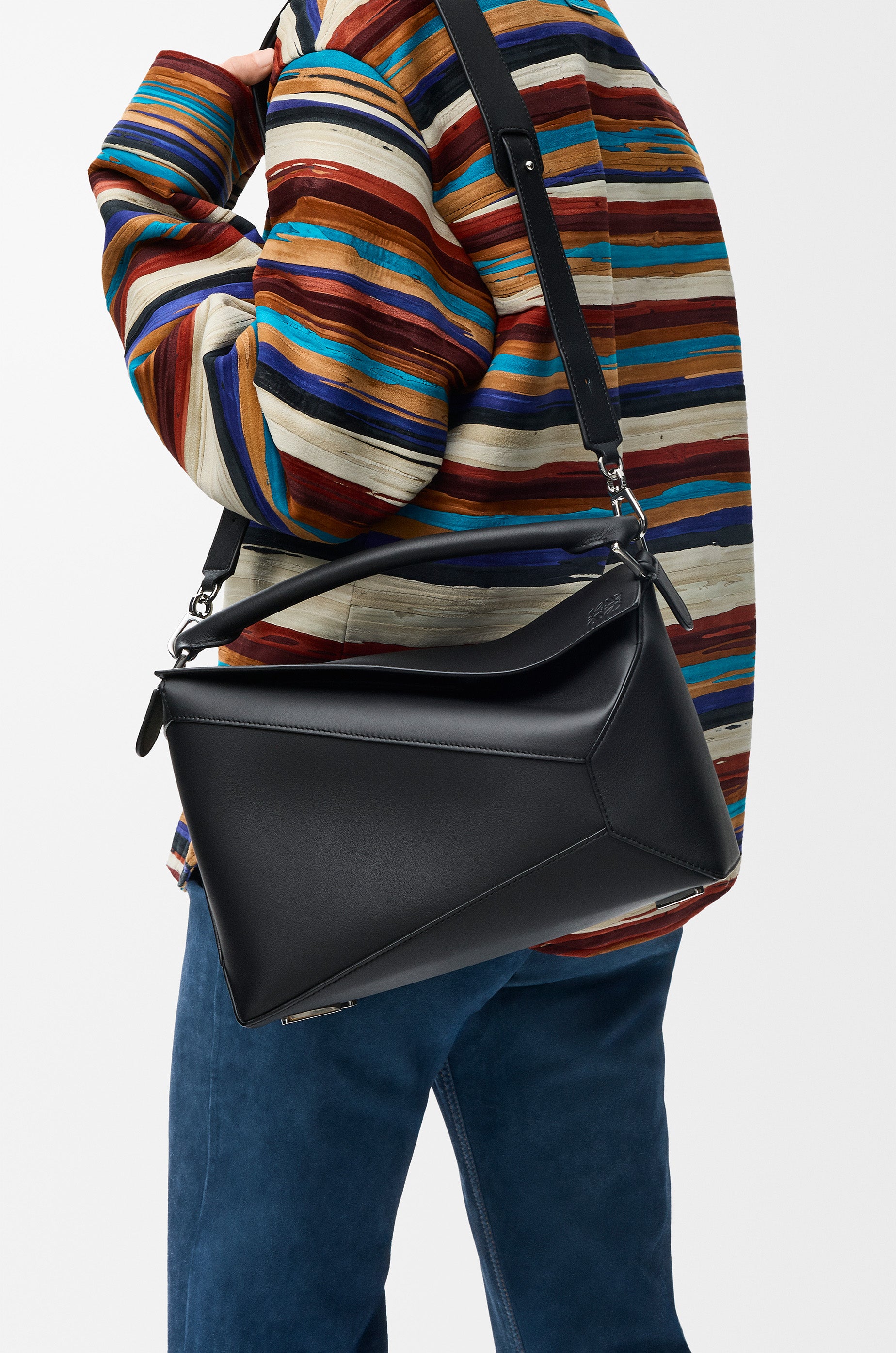 Loewe Medium Puzzle Edge bag in classic calfskin