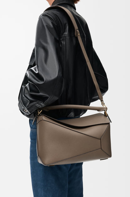 Loewe Medium Puzzle Edge bag in soft grained calfskin