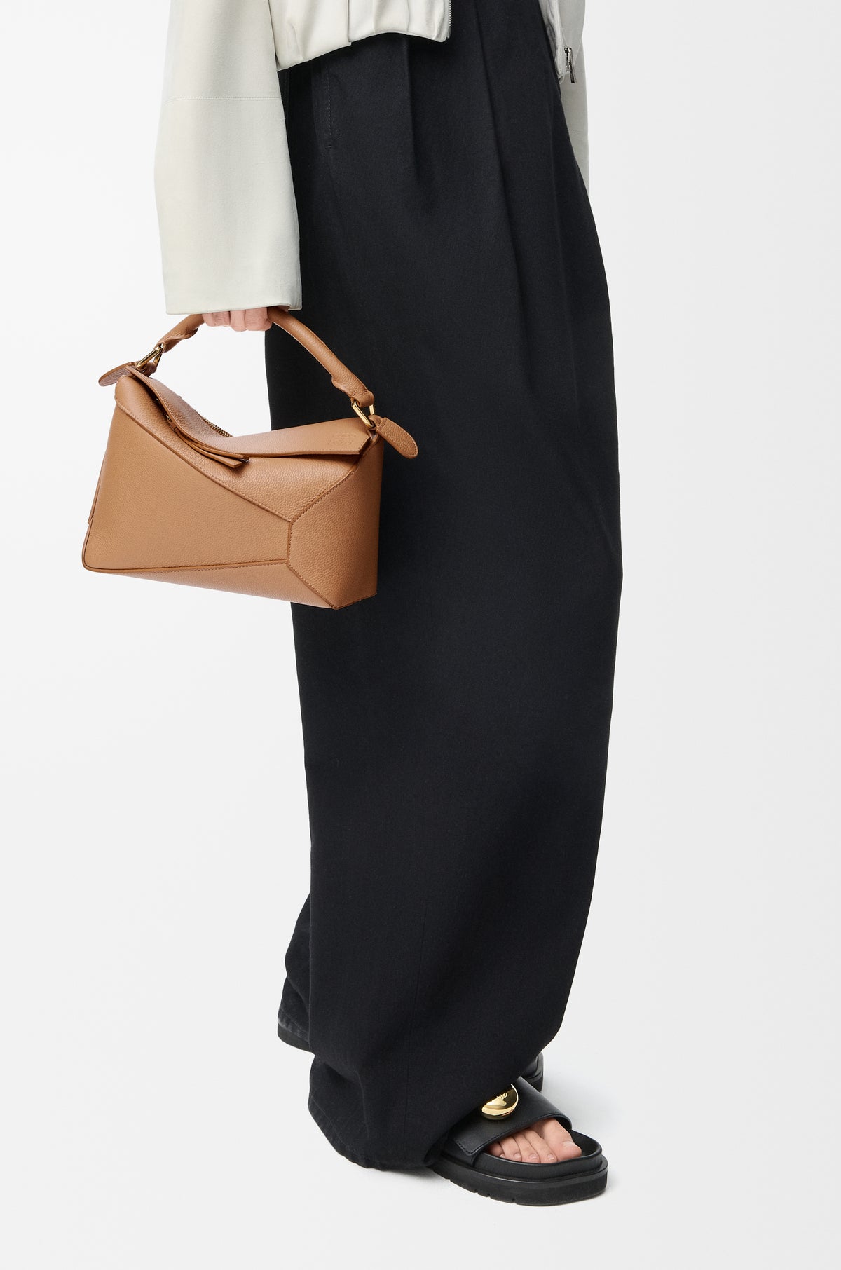 Loewe Small Puzzle Edge bag in soft grained calfskin
