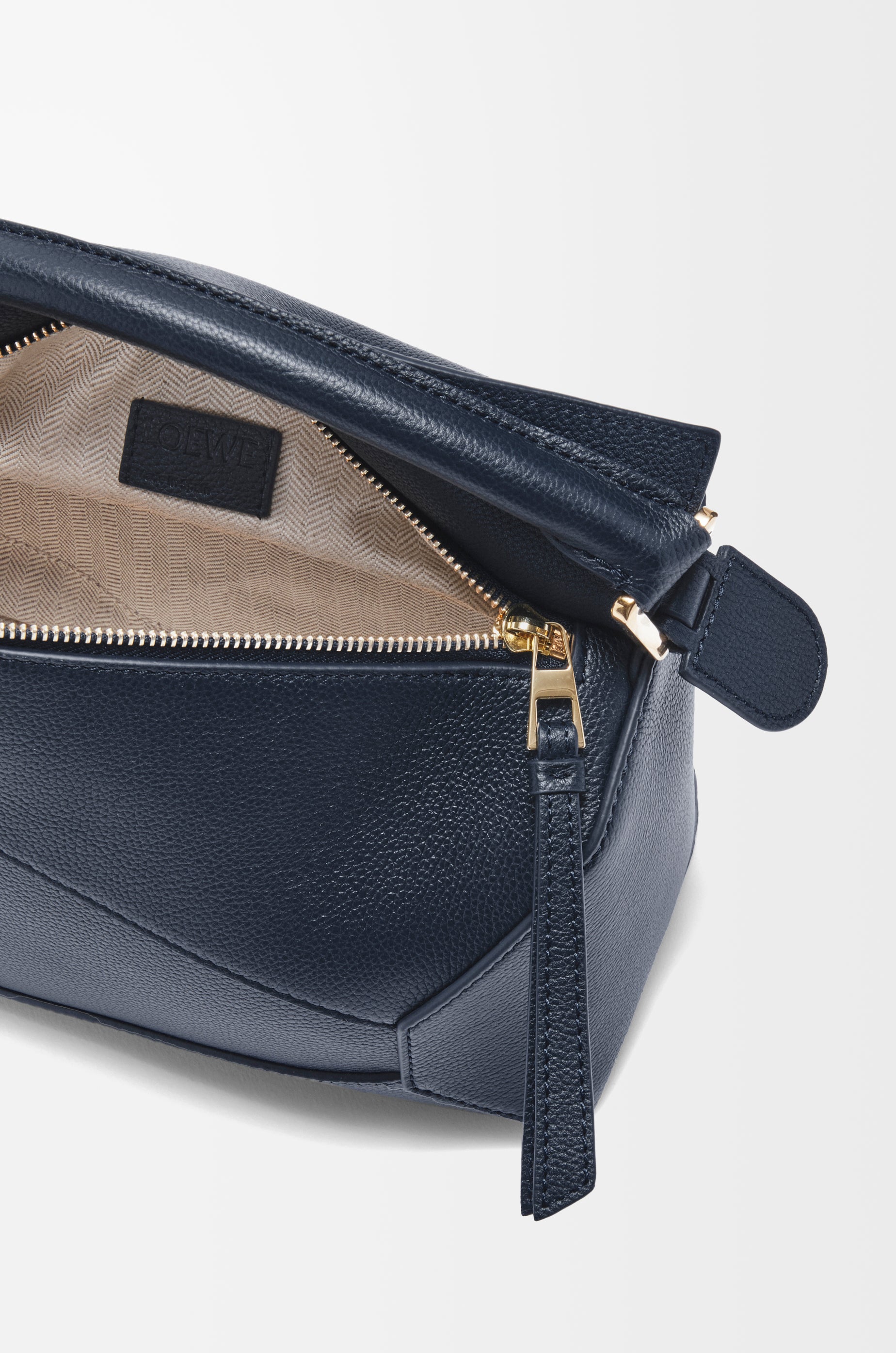 Loewe Small Puzzle Edge bag in soft grained calfskin