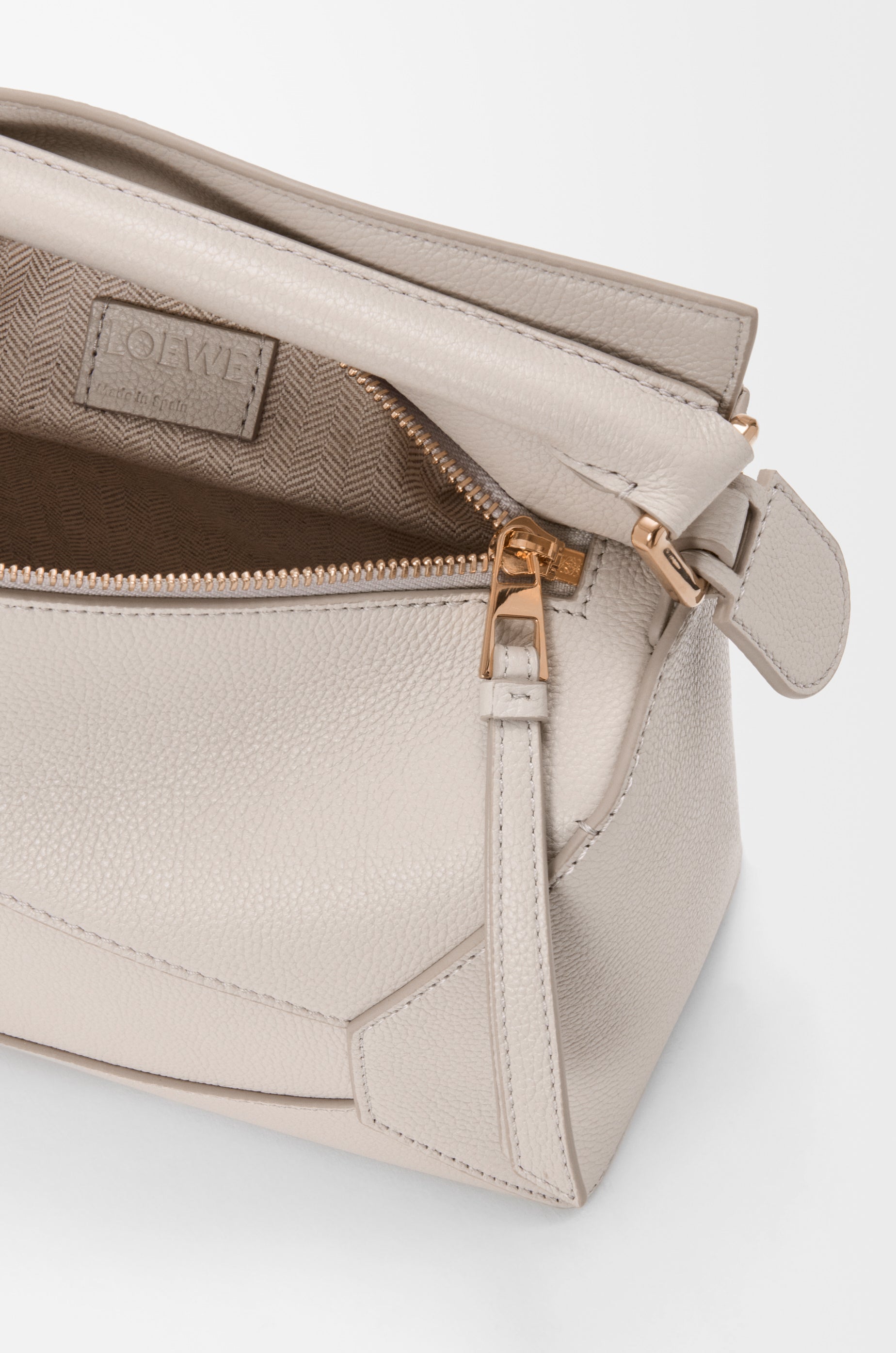 Loewe Small Puzzle Edge bag in soft grained calfskin