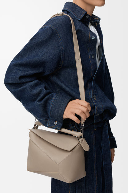 Loewe Small Puzzle Edge bag in soft grained calfskin
