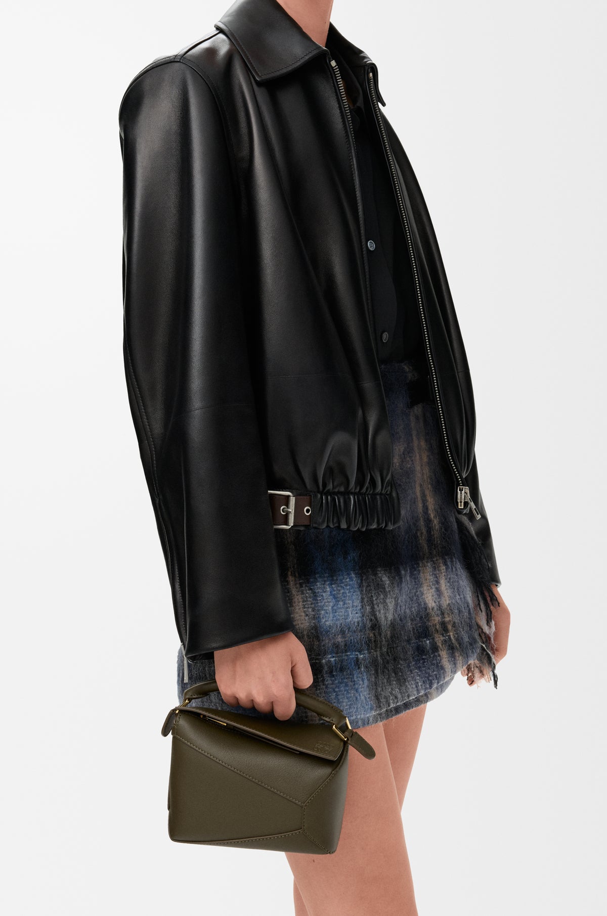 Loewe Mini Puzzle Edge bag in classic calfskin