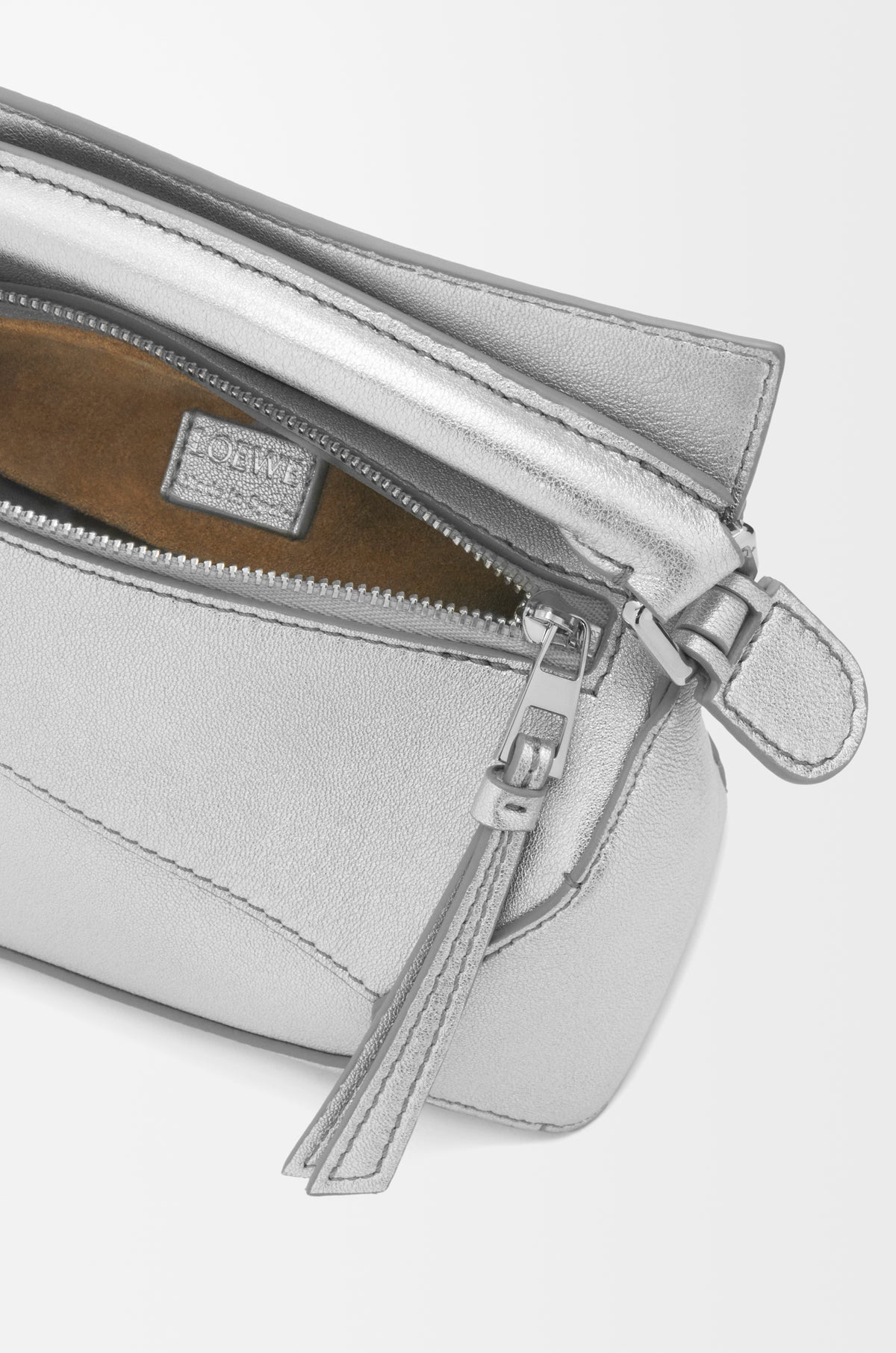 Loewe Mini Puzzle Edge bag in laminated lambskin
