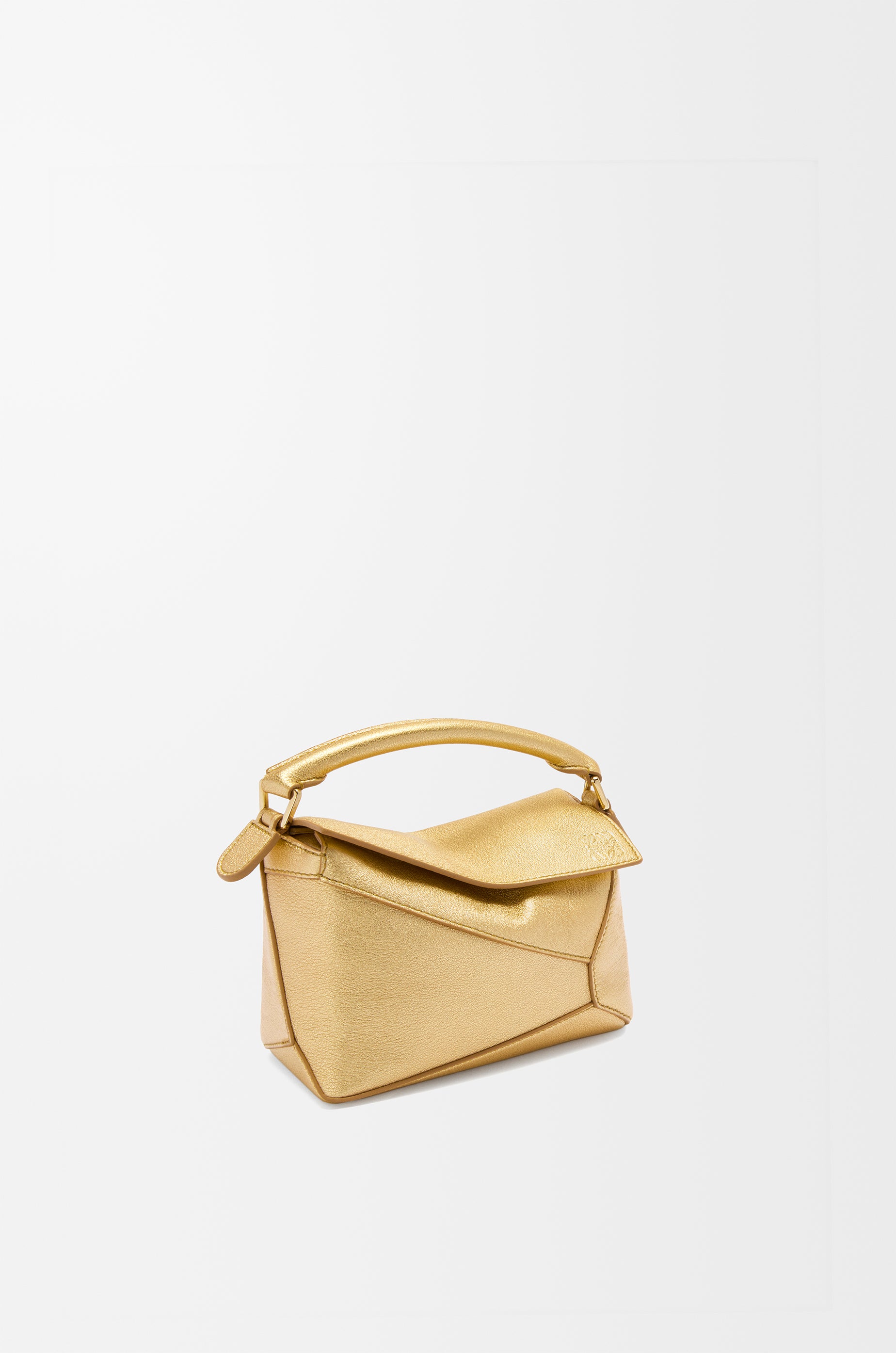 Loewe Mini Puzzle Edge bag in laminated lambskin