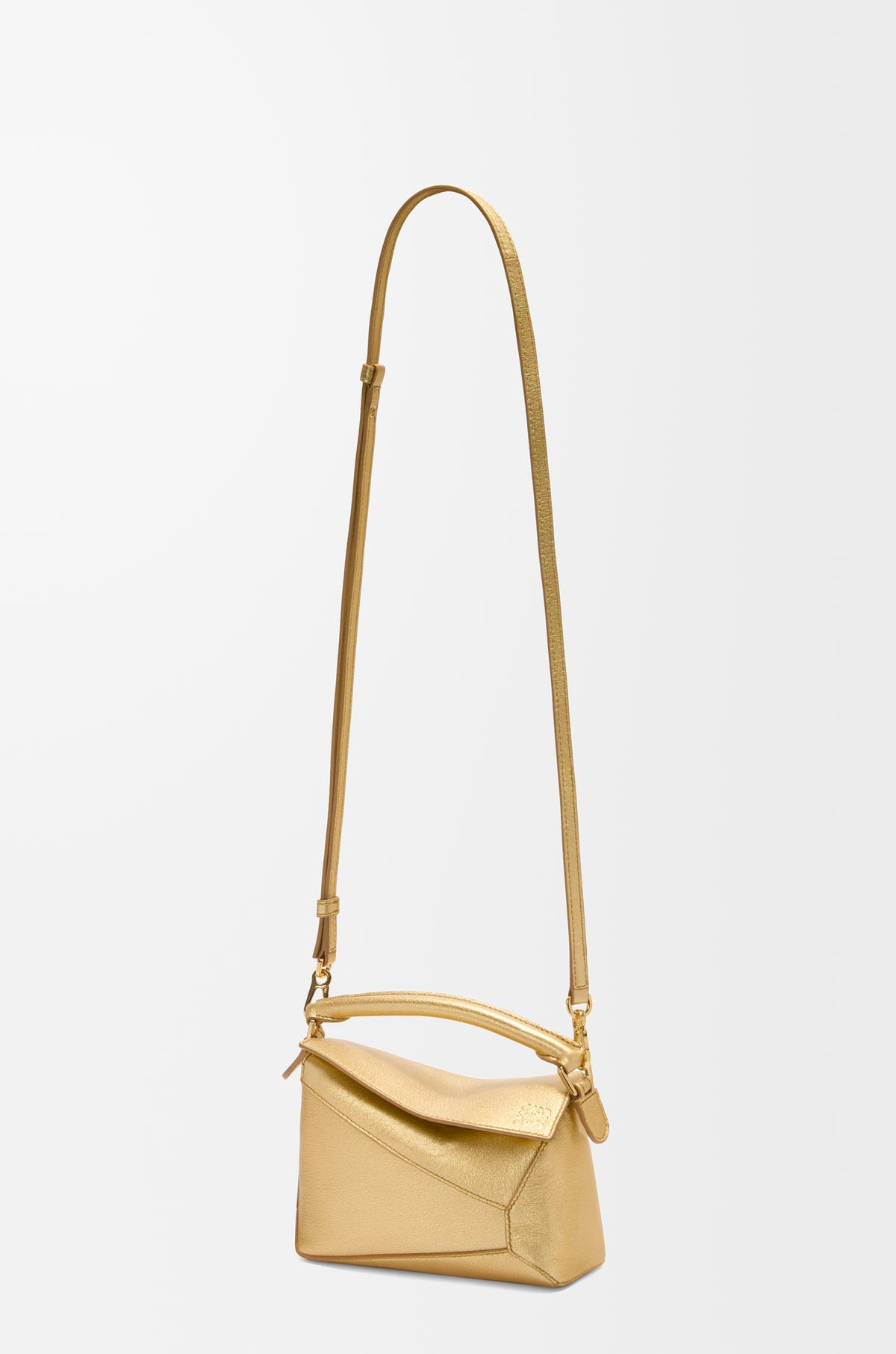 Loewe Mini Puzzle Edge bag in laminated lambskin