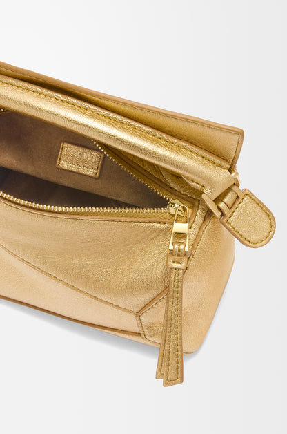 Loewe Mini Puzzle Edge bag in laminated lambskin